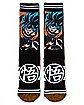 Super Saiyan Blue Goku Sublimated Socks - Dragon Ball Z