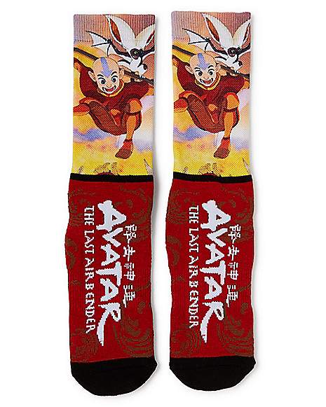 Avatar The Last Airbender Sublimated Socks - Spencer's