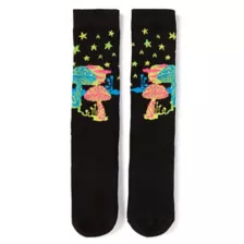 Mushroom Athletic Crew Socks at Spencer's
