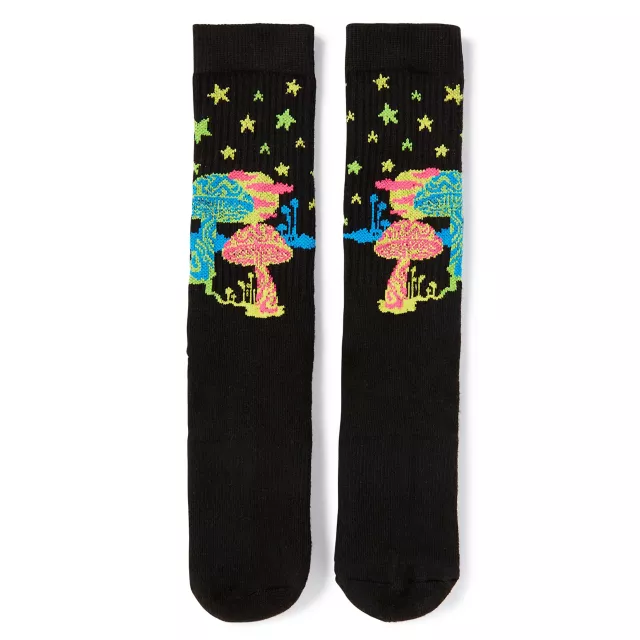 Mushroom Athletic Crew Socks at Spencer's