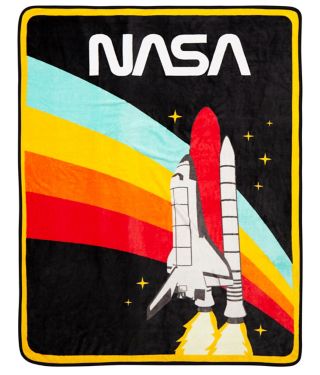 NASA Fleece Blanket