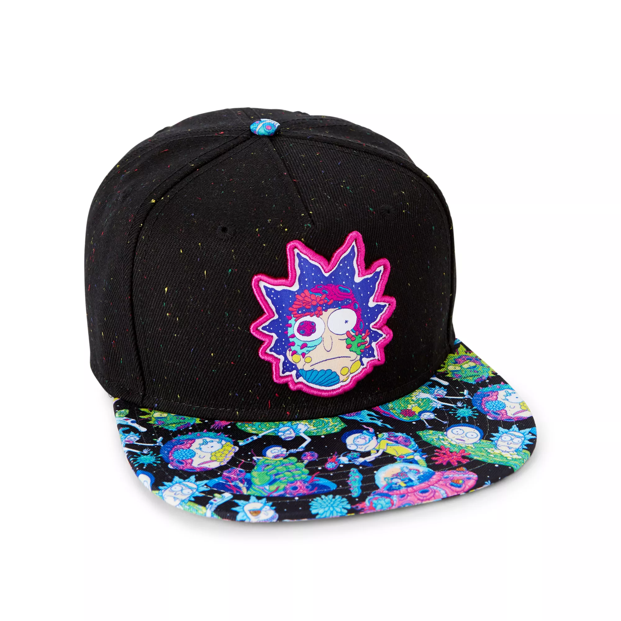 Rick Face Portal Snapback Hat - Rick and Morty at Spencer's