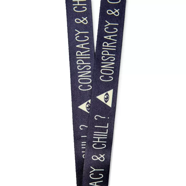 Conspiracy and Chill Lanyard at Spencer's
