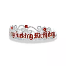 It's My Fucking Birthday Tiara at Spencer's