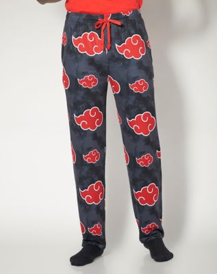 Akatsuki Naruto Lounge Pants - Spencer's