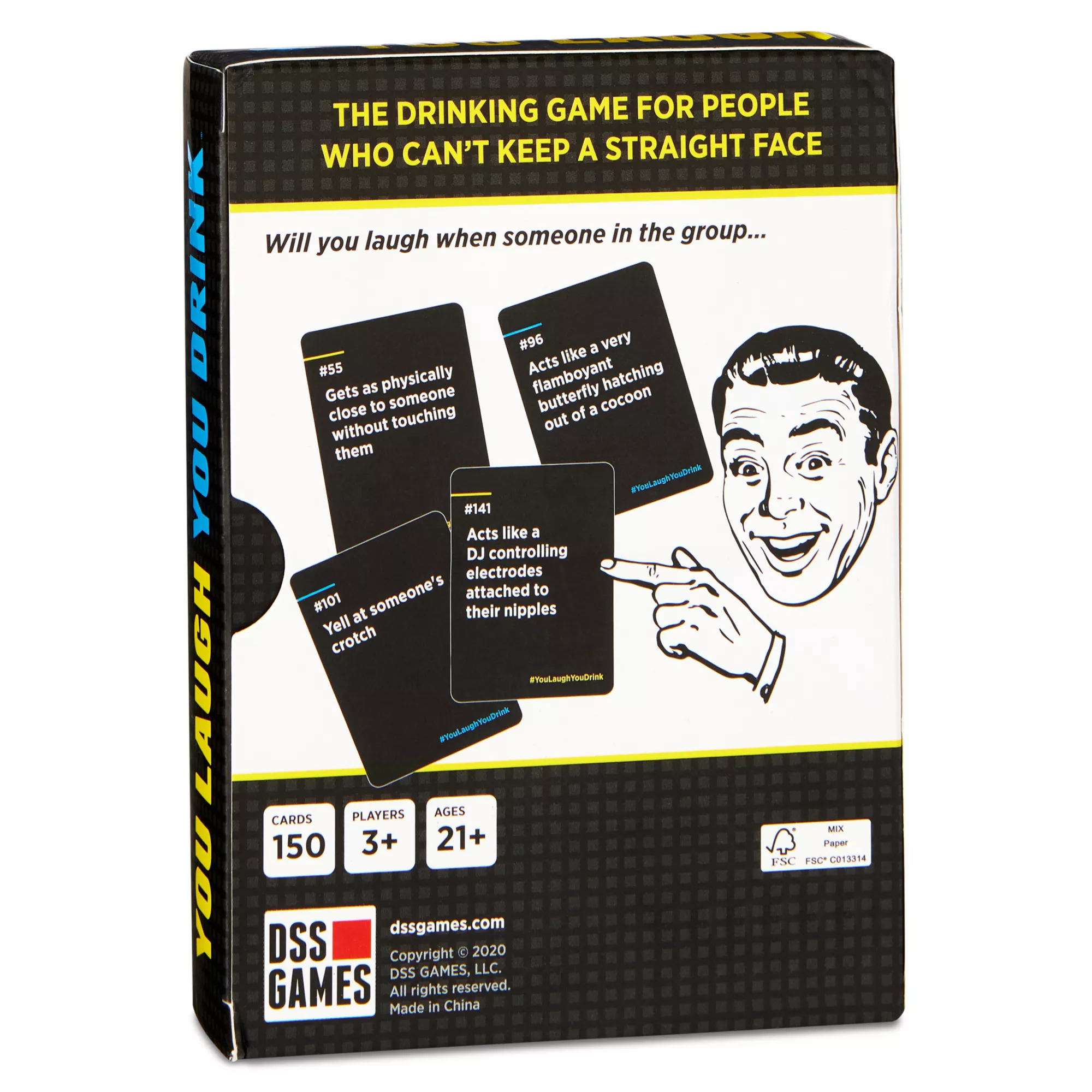 You Laugh You Drink Card Game at Spencer's