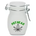 Pothead Leaf Stash Jar – 3.5 oz. at Spencer's