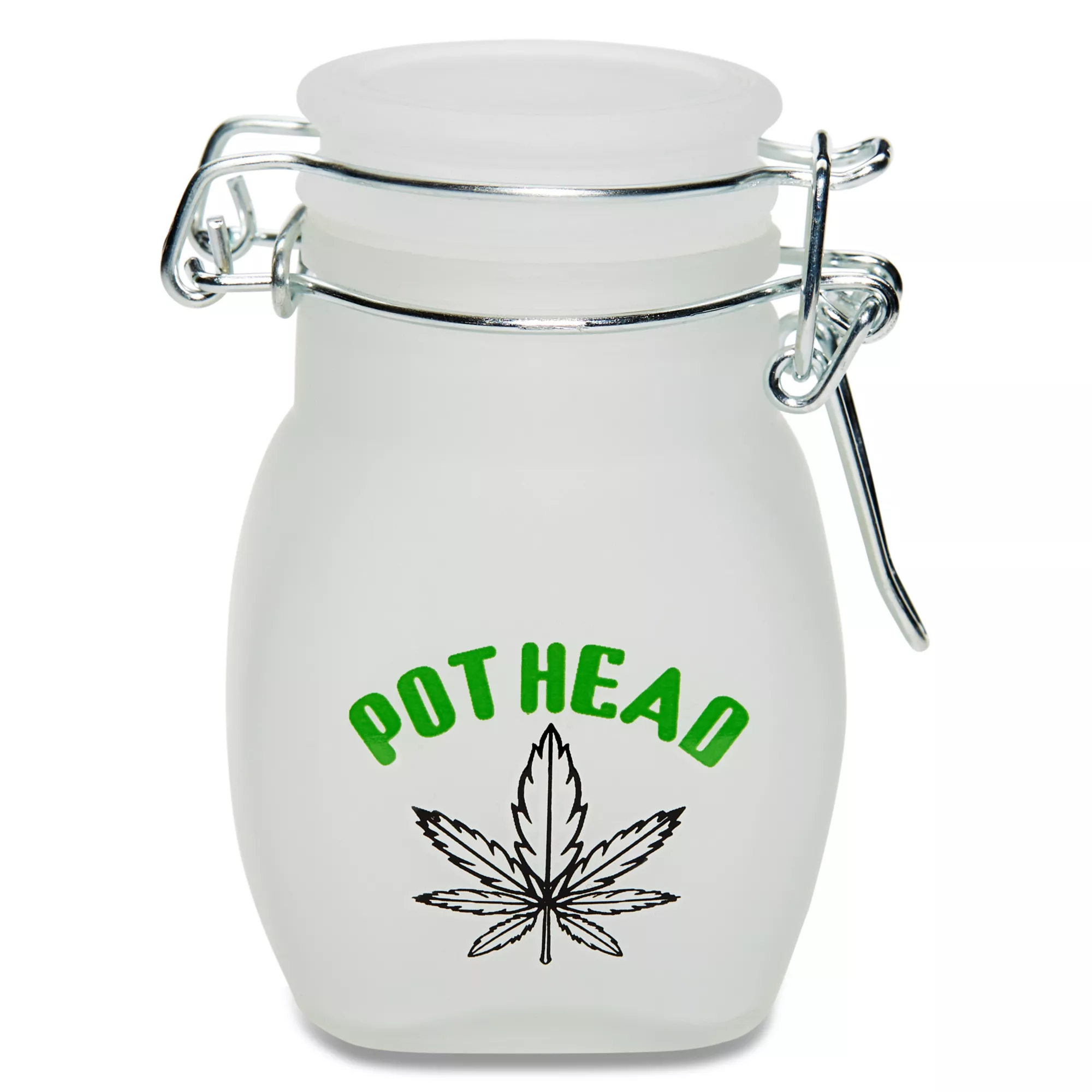 Pothead Leaf Stash Jar – 3.5 oz. at Spencer's