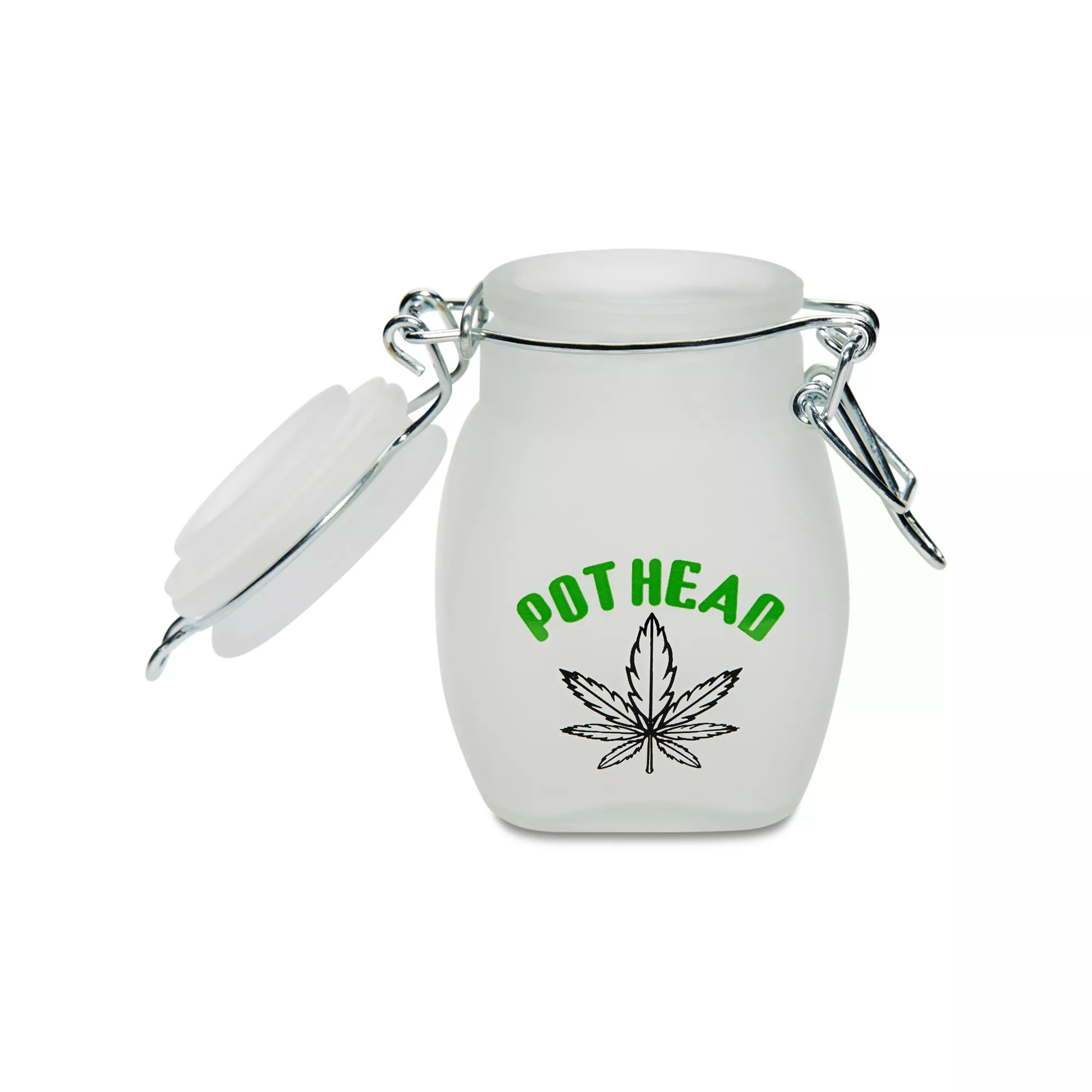 Pothead Leaf Stash Jar – 3.5 oz. at Spencer's