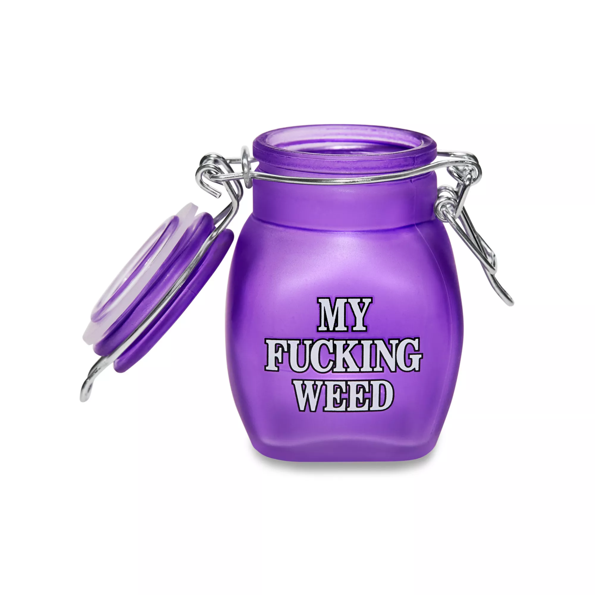 Purple My Leaf Stash Jar – 3.5 oz. at Spencer's
