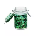 Green Leaves Stash Jar – 8 oz. at Spencer's