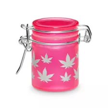 Neon Pink Leaf Stash Jar – 1.5 oz. at Spencer's