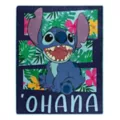 Ohana Stitch Fleece Blanket – Lilo & Stitch at Spencer's