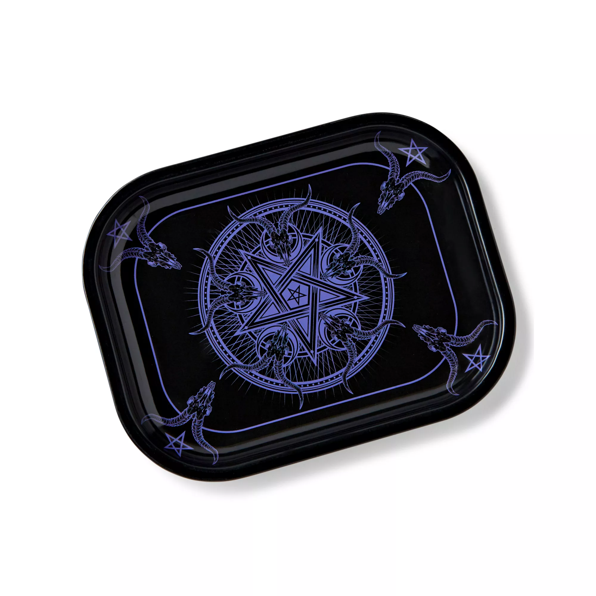 Black Wiccan Star Tray at Spencer's