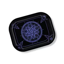 Black Wiccan Star Tray at Spencer's