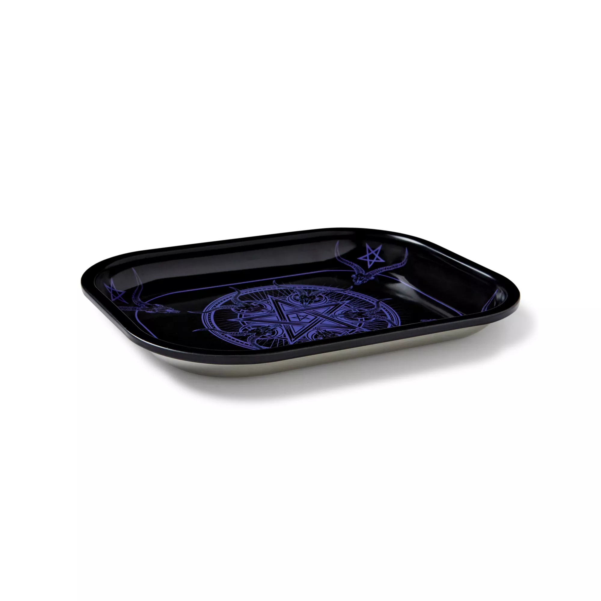 Black Wiccan Star Tray at Spencer's
