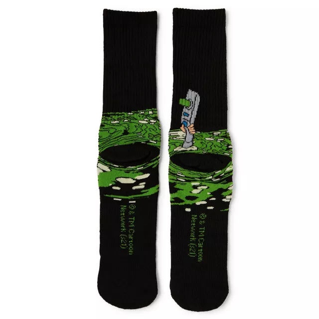 Portal Rick and Morty Crew Socks at Spencer's