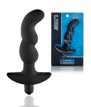 Plug N' Play Vibrating Butt Plug 6.5 Inch - Arouz'd