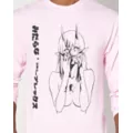 Demon Writing Long Sleeve T Shirt - Lewd Complex at Spencer's