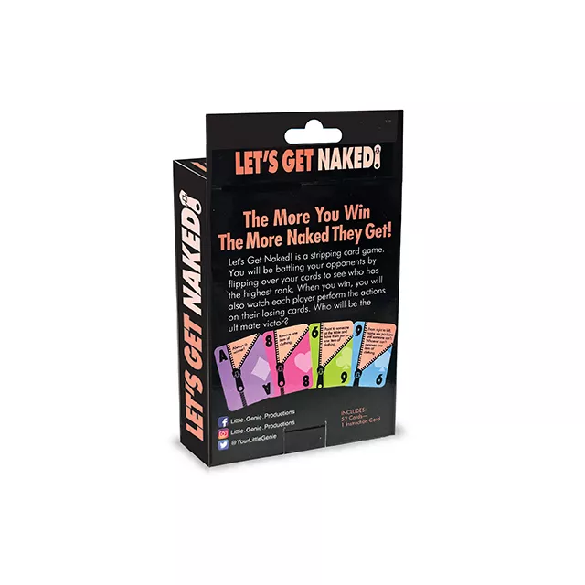 Let's Get Naked Card Game