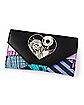 Jack and Sally Badge Fold Wallet - The Nightmare Before Christmas