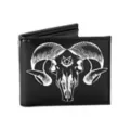 Baphomet Pentagram Bifold Wallet at Spencer's