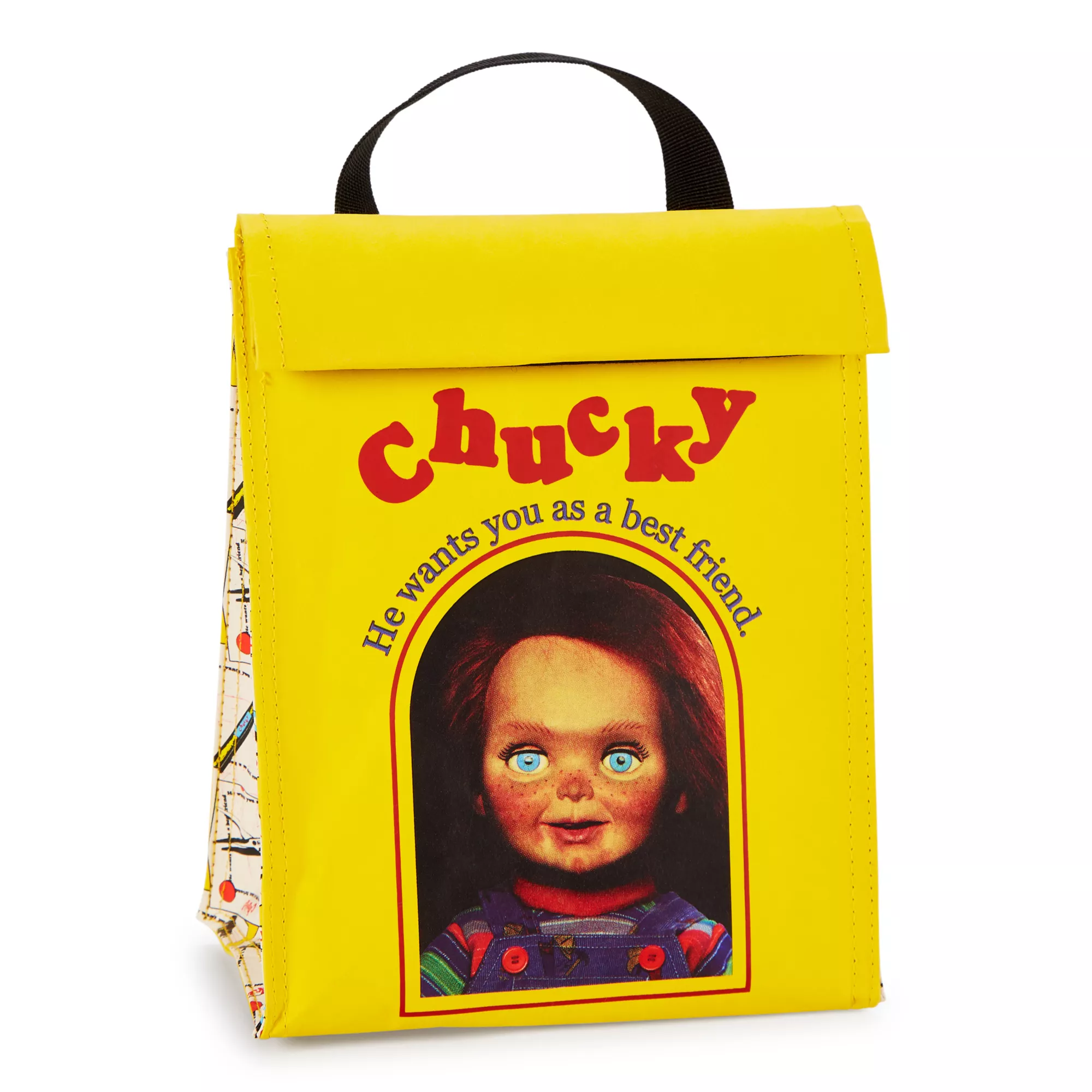 Roll Top Chucky Lunch Box - Child's Play at Spencer's