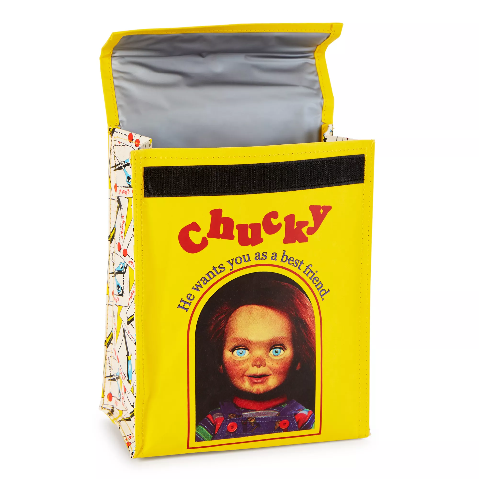 Roll Top Chucky Lunch Box - Child's Play at Spencer's