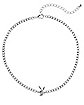 Multi-Pack CZ Playboy Choker Necklaces - 5 Pack