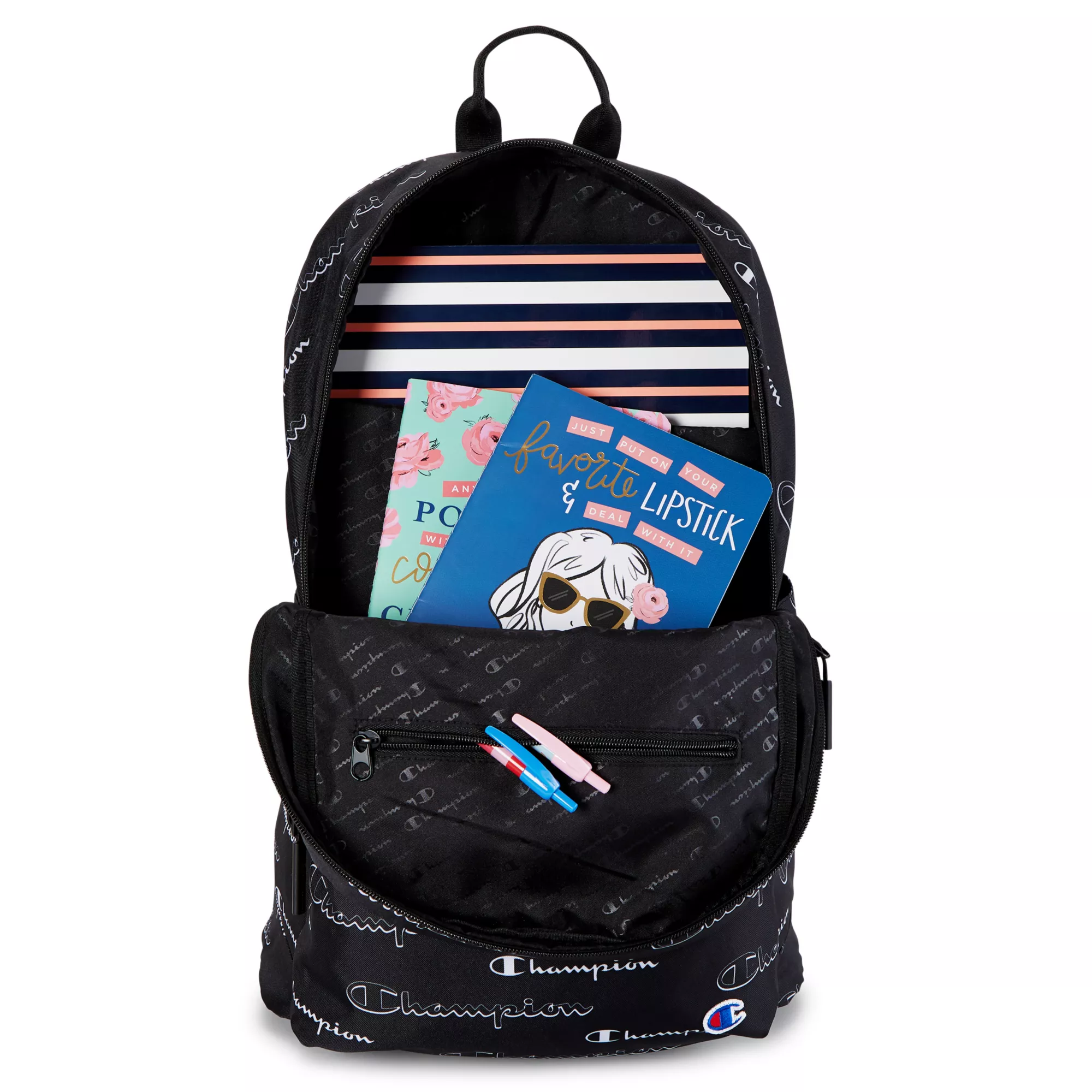 Champion Logo Print Backpack at Spencer's