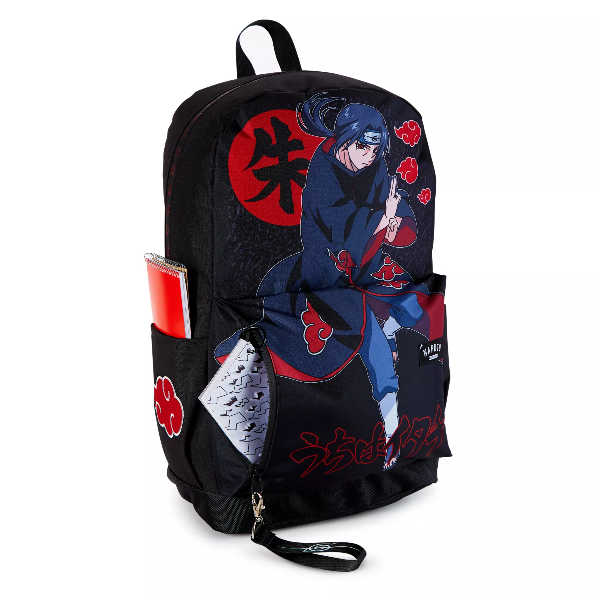 Itachi Akatsuki Backpack - Naruto at Spencer's