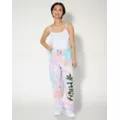 Tie Dye High Weed Leaf Print Sweatpants at Spencer's