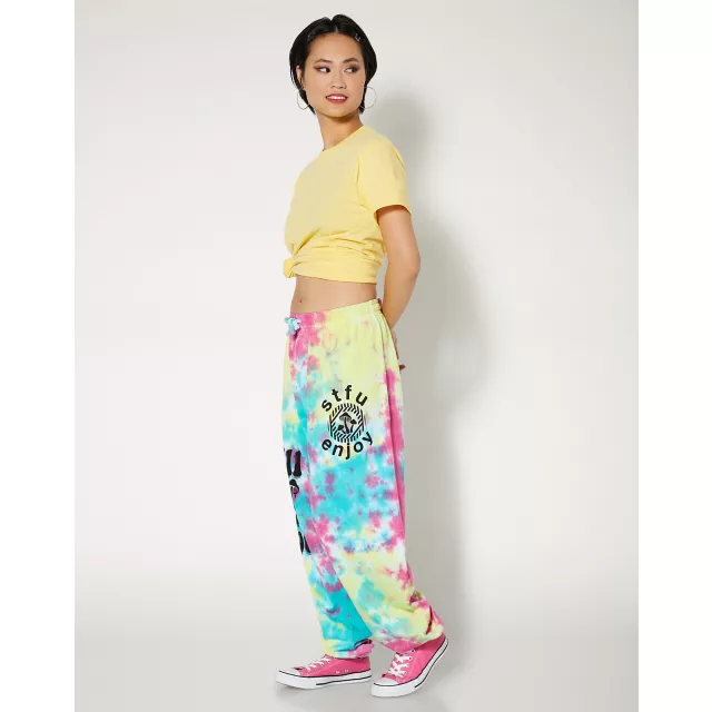 Tie Dye Chill Out Joggers at Spirit Halloween