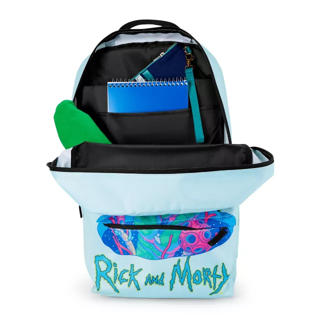 Portal Rick & Morty Backpack at Spencer's