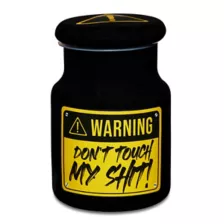 Warning Don't Touch Stash Jar - 3 oz. at Spencer's