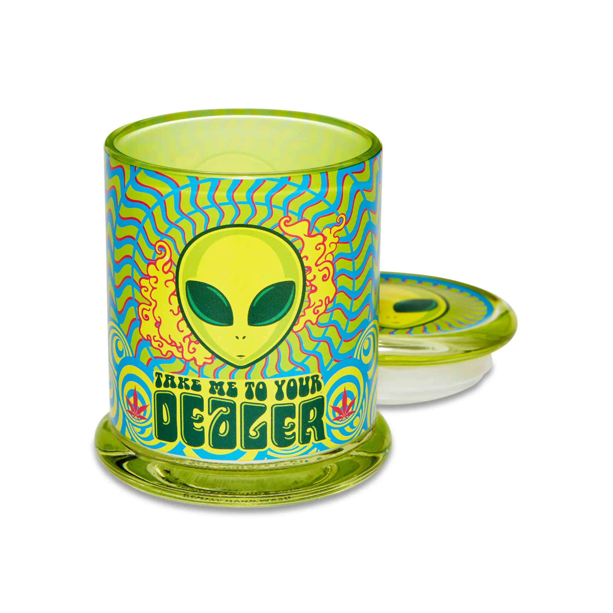 Take Me to Your Dealer Alien Stash Jar - 12 oz. at Spencer's