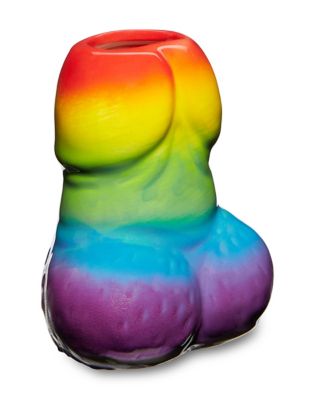 Rainbow Penis Shot Glass -1.4 oz.