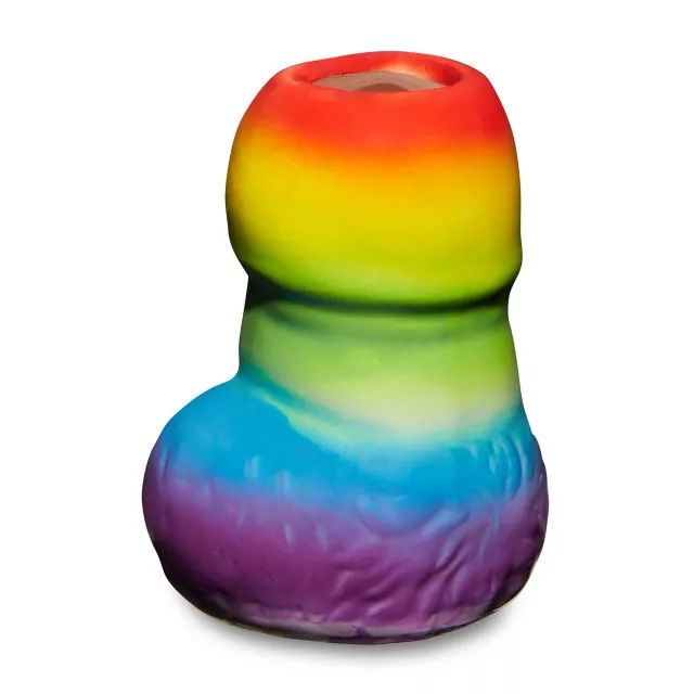 Rainbow Penis Shot Glass - 1.4 oz. at Spencer's