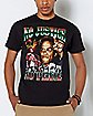 No Justice No Peace Malcolm X T Shirt