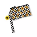 Checkered Sunflower Wristlet at Spencer's