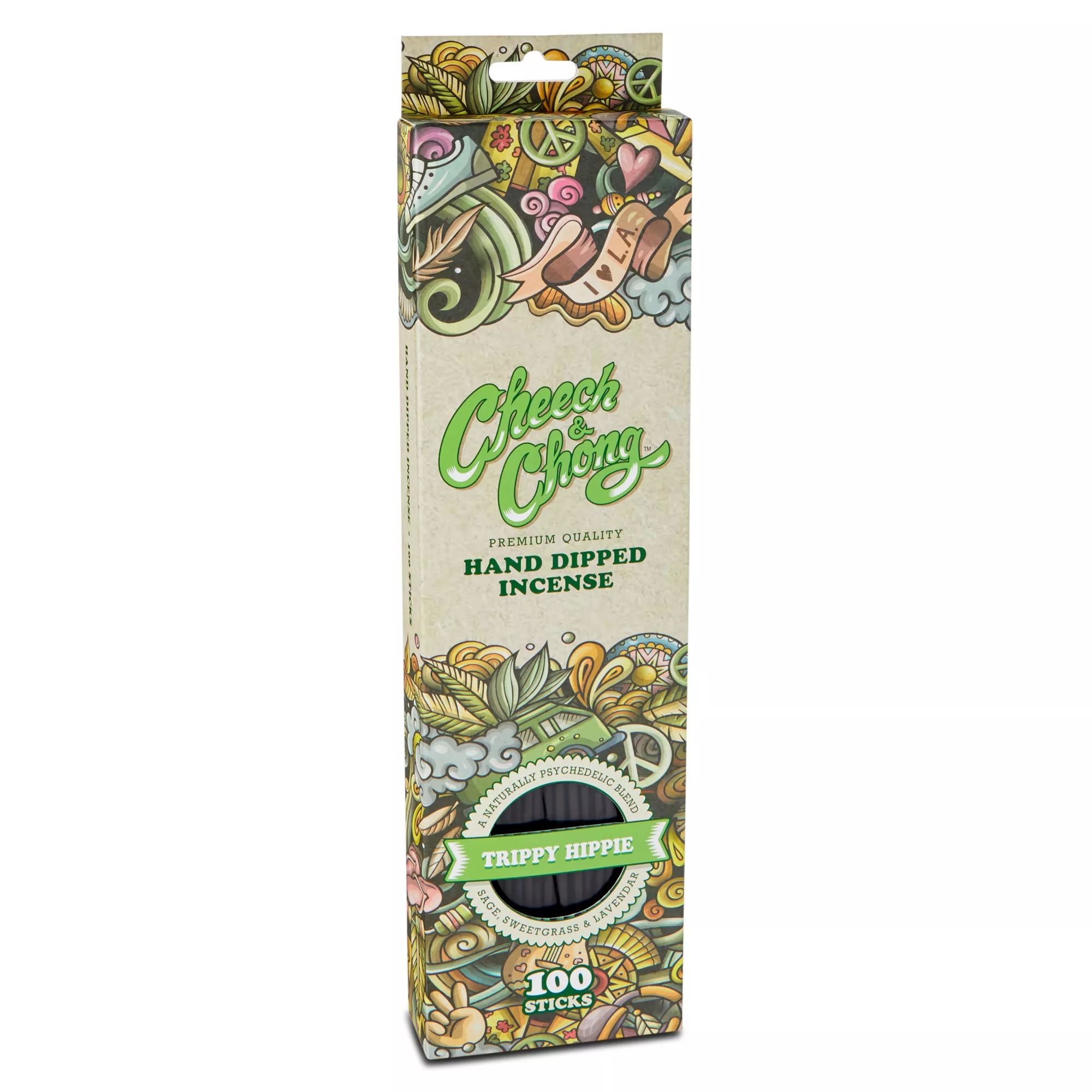 Trippy Hippie Incense Sticks 100 Pack - Cheech & Chong at Spencer's