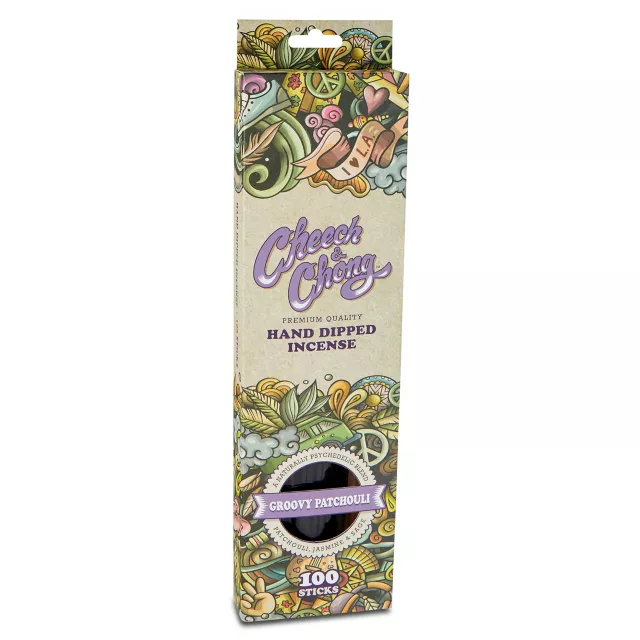 Groovy Patchouli Incense Sticks 100 Pack - Cheech & Chong at Spencer's