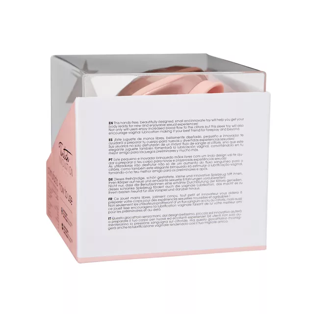 Rose Goldtone Rechargeable Waterproof Hands-Free Suction and Vibration Toy at Spencer's