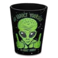 Abduct Yourself Alien Shot Glass – 1.5 oz. at Spencer's