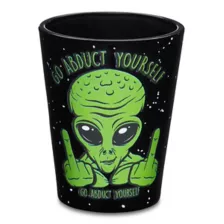 Abduct Yourself Alien Shot Glass – 1.5 oz. at Spencer's