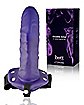 Double Time Hollow Strap-On Set 6 Inch - Hott Love Extreme