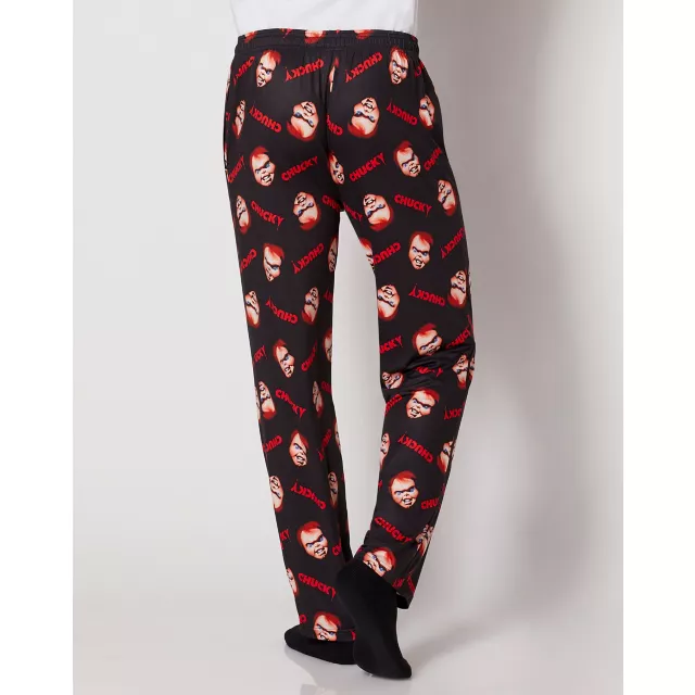 Chucky Print Lounge Pants at Spencer's