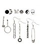 Multi-Pack Mismatch Icons Earrings - 6 Pack