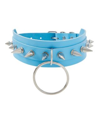 Blue choker deals