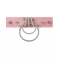 Spiked Pink O-Ring Collar Choker Necklace at Spencer's